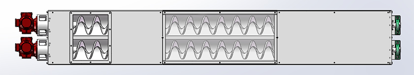 雙無(wú)軸螺旋輸送機(jī)結(jié)構(gòu)原理